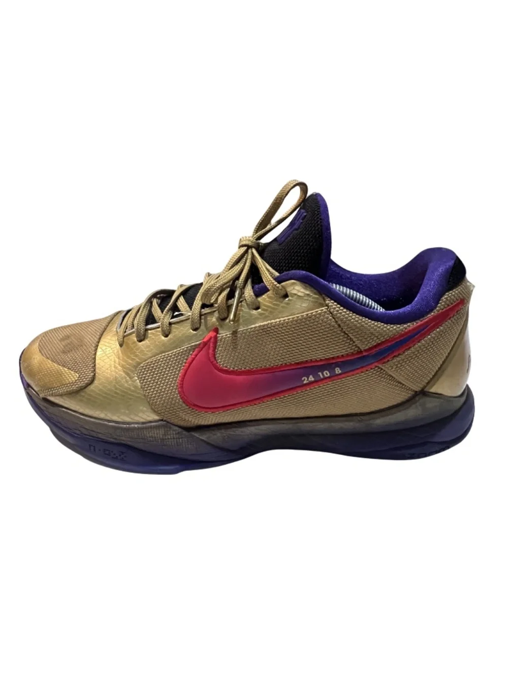 Nike Kobe 5 Protro x Undefeated Hall of Fame Size 12.5 DA6809-700 Gold